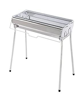 【中古】【39shop】グリーンライフ(GREEN★LIFE) 炭足しカンタンステンレスバーベキューコンロ GSB-600STTN(良い)|アトリエ絵利奈