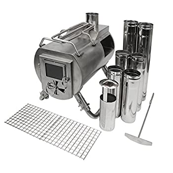 【中古】【39shop】G-Stove★Cooking View Tent Stove 本体セット（良い）｜アトリエ絵利奈