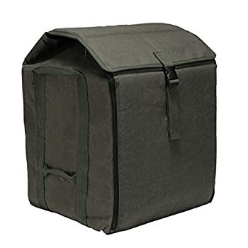【中古】asobito(アソビト) ストーブバッグ 大型 収納 折りたたみ可 防水帆布 オリーブ 綿帆布 キャンプ ab-028OD