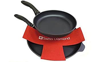 【中古】Swiss Diamond Felt Pan Protectors Red