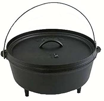 【中古】LODGE(ロッジ) キャンプオーブン L12CO3 12インチ