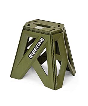 【中古】b.c.l フォーダブルチェア 39cm カーキ カーキ W座面:29 最大幅:42.6×D座面:20 最大幅:33×H39cm 踏み台 フォーダブルチェア 折りたたみ アウト