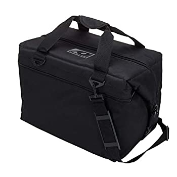 【中古】AO Coolers(エーオークーラー) キャンパス ソフトクーラー 48パック ブラック 軽量 保冷 クーラーボックス AO48BK (日本品)
