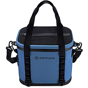 【中古】Earth Pak 高耐久 雨合羽 ソフトクーラーバッグ 20缶 難民キャンプ 運動競技 魚釣り カヤック 砂浜旅する メッシュトートインサート付き添い人 (20缶 アークテ