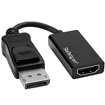 【中古】StarTech.com DisplayPort - HDMI 変換アダプタ 4K/60Hz対応 DP2HD4K60S