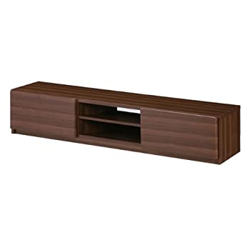 【中古】帆柱バイ テレビ受像機台 幅150糎 ウォール中毒者(茶系色) うしろ側納める付 M0600002wl