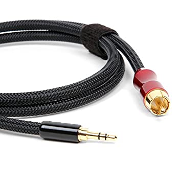 【中古】Micca デジタル同軸オーディオ有線テレビ 割り増し金 SPDIF - 3.5粍 (1/8in) - RCA 3フート FiiO X3 X5に相応う