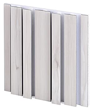 【中古】Vento SQUARE 音響拡散パネル ホワイトウッド調 2枚入り