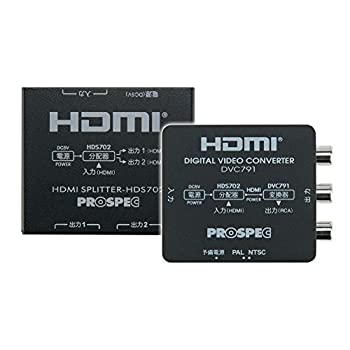 【中古】【39shop】PROSPEC★HDMI変換アダプター DVC791(良い)|アトリエ絵利奈