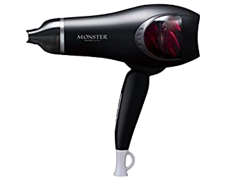 【中古】【39shop】コイズミ★ヘアドライヤー モンスター 大風量 ブラック KHD-W710/K（良い）｜アトリエ絵利奈
