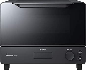 【中古】パナソニック オーブントースター ビストロ 8段階温度調節 オーブン調理 ブラック NT-D700-K