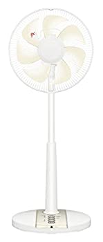 【中古】パナソニック リビング扇風機 なめらか気流7枚羽根 リモコン付 ベージュ F-CU324-C