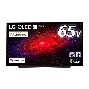 【中古】LG 65型 4Kラジオ受信機内蔵 有機EL テレビ受像機 OLED 65CXPJA Alexa 申し受ける 2020 年真似形 TV・オーディオ・カメラ-テレビ