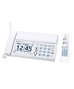 【中古】【39shop】パナソニック★デジタルコードレスFAX 子機1台付き 迷惑ブロックサービス対応 ホワイト KX-PD625DL-W（良い）｜アトリエ絵利奈