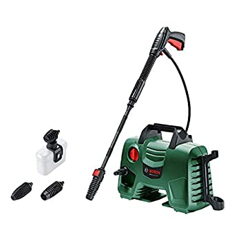 【中古】ボッシュ(BOSCH) 高圧洗浄機 1300W 最大許容圧力10.5MPa 軽量 コンパクト収納 [6m高圧・3m水道ホース/豊富なノズル付き] EA110