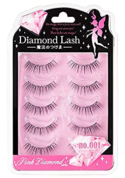 中古 輸入品日本仕様 ダイヤモンドラッシュ Diamond Lash No 001 5ペア 上まつげ用 まつげエクステを足したような自然な瞳に Andapt Com