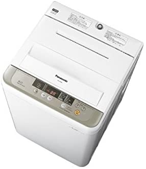 【中古】Panasonic 全自動洗濯機 6kg シャンパン NA-F60B8-N