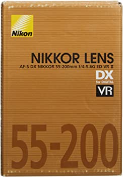 【中古】Nikon 望遠望遠レンズ AF-S DX NIKKOR 55-200粍 f/4-5.6G ED VR II ニコンDX初期化用 AFSDXVR55-200G2 カメラ・ビデオカメラ・光学機器-TV・オーディオ・カメラ-カメラ用交換レンズ