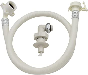 【中古】ガオナ ホリダー・シモン 自動洗濯機用 給水ホース 5.0m ワンタッチ給水ジョイントセット (水漏れ防止 安心ストッパーつき 取付ネジ2サイズ兼用