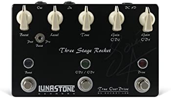 【中古】Lunastone Three Stage Rocket オーバードライブ＆ブースターペダル 44,361円