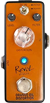 【中古】Revol effects レヴォルエフェクツ エフェクター ディストーション ORANGE OIL DISTORTION EDS-01