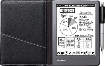 楽天市場】【中古】（非常に良い）シャープ 電子ノート ブラック系 WG