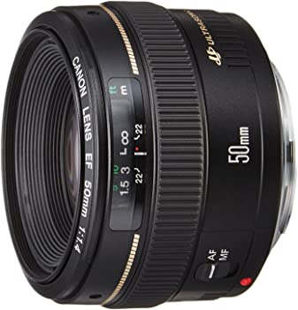 【中古】Canon 単焦点レンズ EF50mm F1.4 USM フルサイズ対応