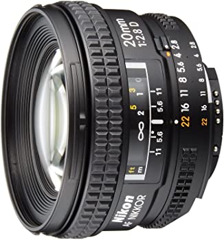 【中古】Nikon 単焦点レンズ Ai AF Nikkor 20mm f/2.8D フルサイズ対応