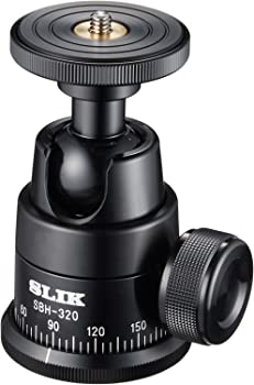 【中古】SLIK 雲台 SBH-320 BK N 自由雲台型 ブラック 200940