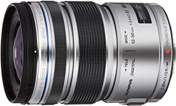 【中古】OLYMPUS 鏡鑑受け答え一眼 水晶体 防塵 防滴 電動望遠レンズ ED 12-50粍 しろがね色 M.ZUIKO DIGITAL ED12-50mmF3.5-6.3 EZ SLV