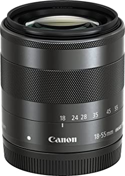 【中古】Canon 標準ズームレンズ EF-M18-55mm F3.5-5.6IS STM ミラーレス一眼対応