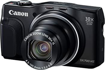【中古】【39shop】Canon★デジタルカメラ Power Shot SX700 HS ブラック 光学30倍ズーム PSSX700HS(BK)(良い)|アトリエ絵利奈
