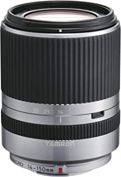 【中古】TAMRON 高倍率望遠レンズ 14-150粍 F3.5-5.8 DiIII マイクロフォーサーズ用 鏡鑑レスカメラ マイクロフォーサーズ専用 しろがね色 C001F-SILVE