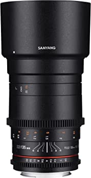 【中古】Samyang SYDS135M-N VDSLR II 135mm f/2.2-22 望遠プライムレンズ Nikon Fマウントデジタル一眼レフカメラ用