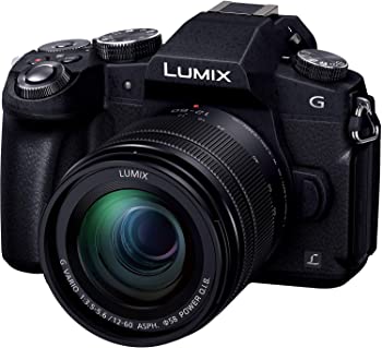 【中古】【39shop】パナソニック★ミラーレス一眼カメラ ルミックス G8 標準ズームレンズキット 1600万画素 ブラック DMC-G8M-K（良い）｜アトリエ絵利奈