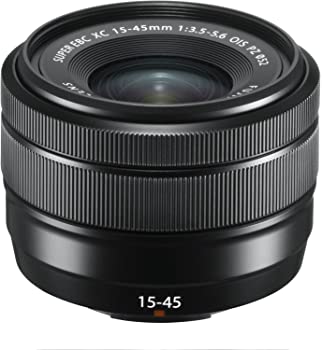 【中古】FUJIFILM 交換レンズXC15-45mmブラック XC15-45MMF3.5-5.6OIS PZ B