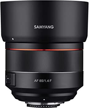 【中古】Samyang 85mm F1.4 オートフォーカス フルフレーム ウェザーシール 高速望遠レンズ Nikon Fマウント用