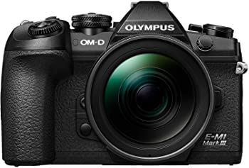 【中古】Olympus OM-D E-M1 Mark III 黒いこと上半身 M.Zuiko Digital ED 12-40粍 F2.8 PRO水晶体付き添い人
