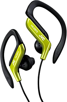 【中古】JVC HA-EB75-Y イヤホン 耳掛け式 防滴仕様 スポーツ用 イエロー