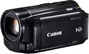 【中古】【39shop】Canon★デジタルビデオカメラ iVIS HF M52 ブラック 光学10倍ズーム フルフラットタッチパネル IVISHFM52BK(良い)|アトリエ絵利奈