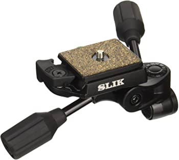 【中古】SLIK 雲台 SH-704 E BK N 3WAY型 206386