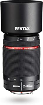 【中古】HD PENTAX-DA 55-300mmF4-5.8ED WR 望遠ズームレンズ 【APS-Cサイズ用】【高い描写性能】【高性能 HDコーティング】【防滴構造】【ペンタックス