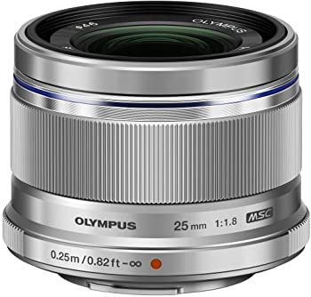 【中古】OLYMPUS M.ZUIKO DIGITAL 25mm F1.8 シルバー マイクロフォーサーズ用 単焦点レンズ 27,658円