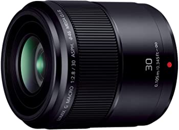 【中古】【39shop】パナソニック★単焦点 マクロレンズ マイクロフォーサーズ用 ルミックス G MACRO 30mm/ F2.8 ASPH. / MEGA O.I.S. H-HS030(良い)|アトリエ絵利奈