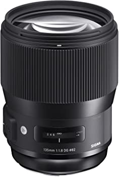 【中古】SIGMA 単焦点望遠レンズ Art 135mm F1.8 DG HSM ニコン用 フルサイズ対応
