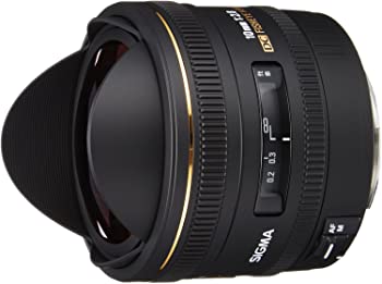 【中古】SIGMA 単興味の中心広角レンズ 10粍 F2.8 EX DC FISHEYE HSM キヤノン用 対角線魚眼 APS-C専用 477547