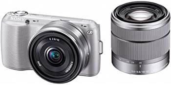 【中古】【39shop】ソニー★SONY デジタル一眼カメラ α NEX-C3 ダブルレンズキット シルバー NEX-C3D/S（良い）｜アトリエ絵利奈 27,664円