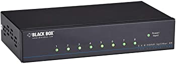 【中古】ブラックボックス4?K HDMI Splitter???1?x 8