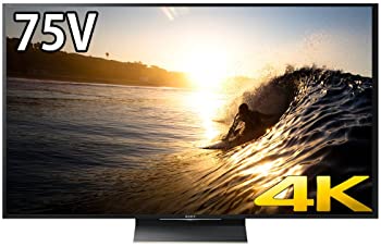【中古】【39shop】ソニー★75V型 液晶 テレビ ブラビア KJ-75Z9D 4K Android TV 外付けHDD録画外付けHDD裏番組録画 2016年モデル(良い)|アトリエ絵利奈