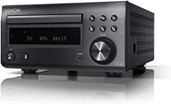 【中古】デノン Denon RCD-M41 広広としたFM AM/FMラジオ受信機ラジオ受信機 ディスクリートアンプ積み上げる Bluetooth?相応う CD受信システム 黒いこと RCD-M41K